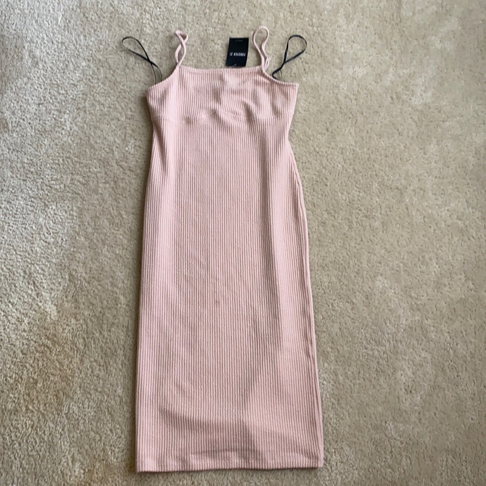 Pink midi dress - Forever 21